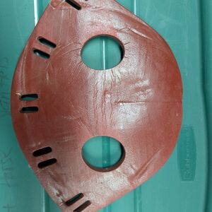 Red Vinyl Horse Head Bumper